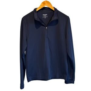Rhone Navy Commuter 1/4 Zip Sweater - size Small